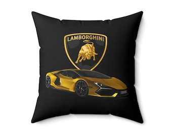 Supercar pillow, Racing Car Pillow | Sporty Home Decor, Automotive Gift, Car Enthusiast Cushion, Unique Bedroom Accent, Race Car Decor