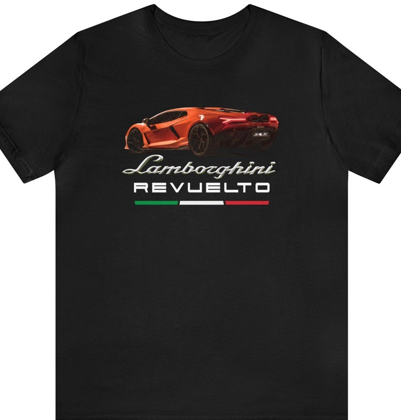 Lamborghini Blue Cotton T-Shirt main image 1