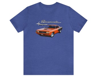Plymouth Barracuda T-shirt: Classic Car Graphic Tee - Etsy