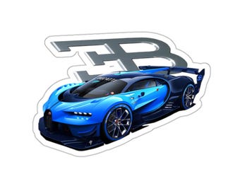 Supercar sticker, car sticker, back to school, gifts for boys, kids stickers, kids car stickers, boys stickers, laptop, Kiss-Cut Stickers