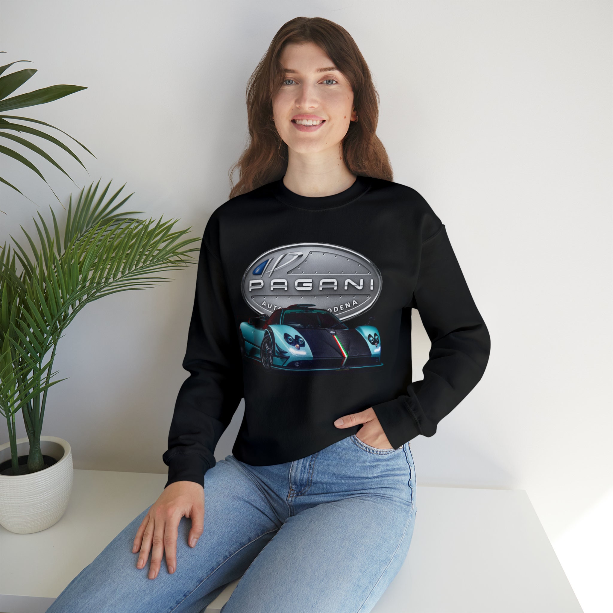 Pagani Supercar Sweatshirt Pagani Sweatshirt Gifts for Him