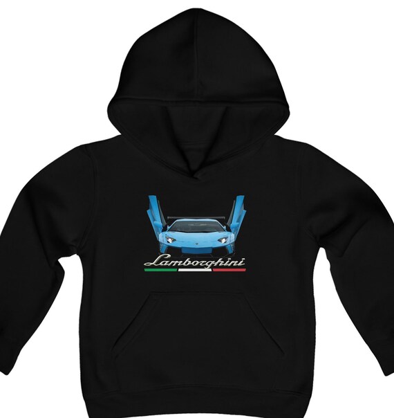 Sudadera con capucha superdeportivo Lamborghini para ni os