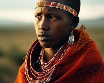 Maasai Warrior - Etsy