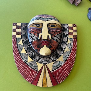 Mayan decorative mask, hand made