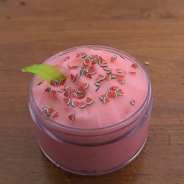 Watermelon Mint Frosé - Icee Slime - Watermelon Slime - 7 oz. - Pink slime