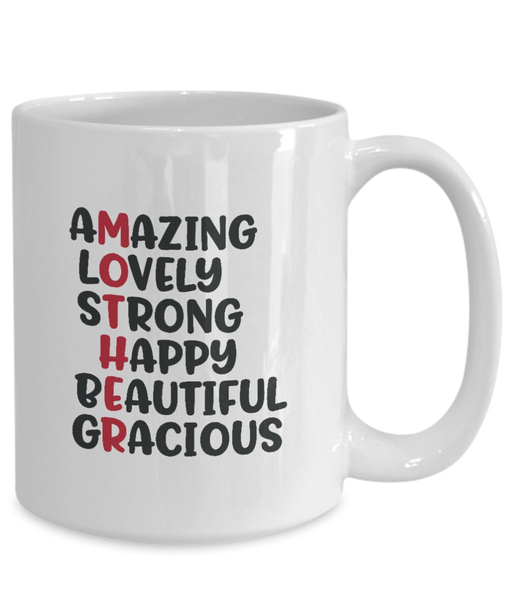 House Rules for Strong Women Coffee Mug for Mom Funny Mugs Happy