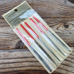 Juego de 5 limas de aguja Archer: limado preciso para trabajos de precisión. Fabricado en Japón.