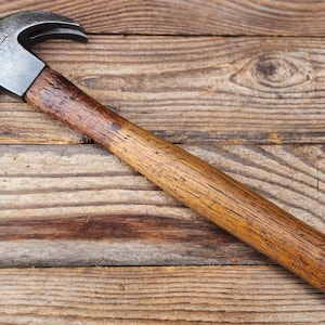 Martillo de garra curva Enders vintage con mango de madera - Martillo para carpintería y ebanistería