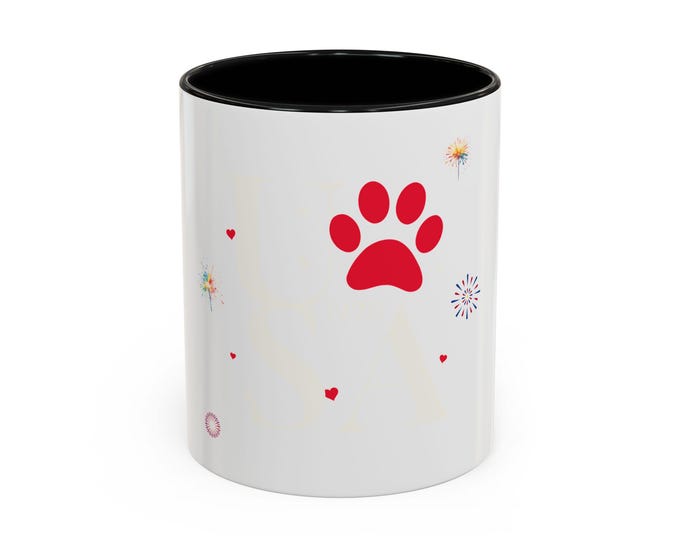 paw Accent Coffee Mug (11, 15oz)