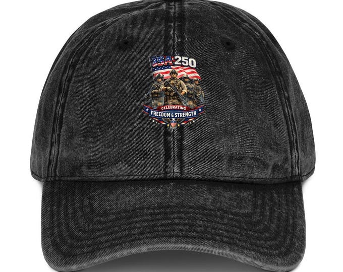 Vintage Cotton Twill Cap