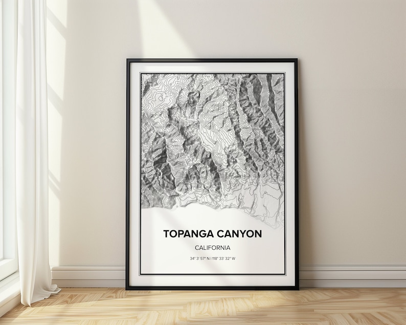 Topanga Canyon Map