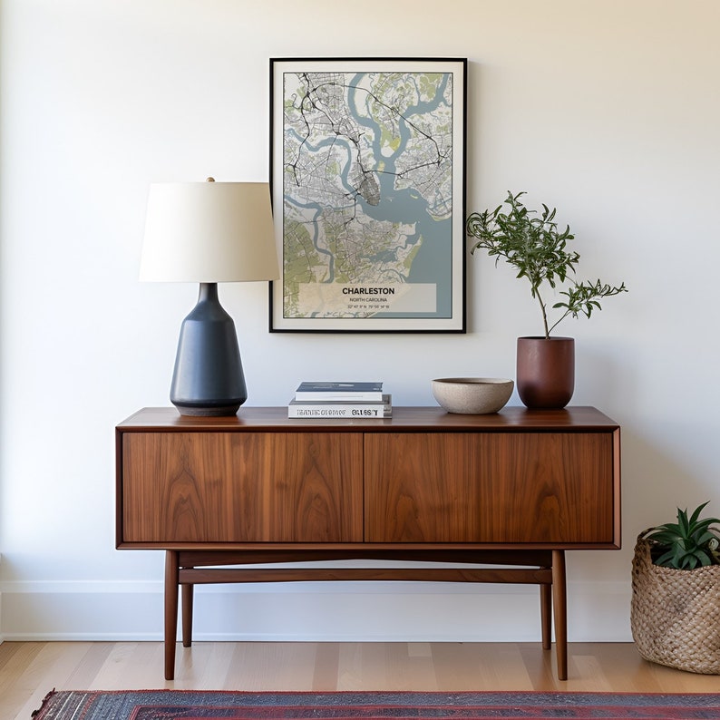 Modern Topographic Map Anywhere in the World, Any City, Any Town, Any Country or Region