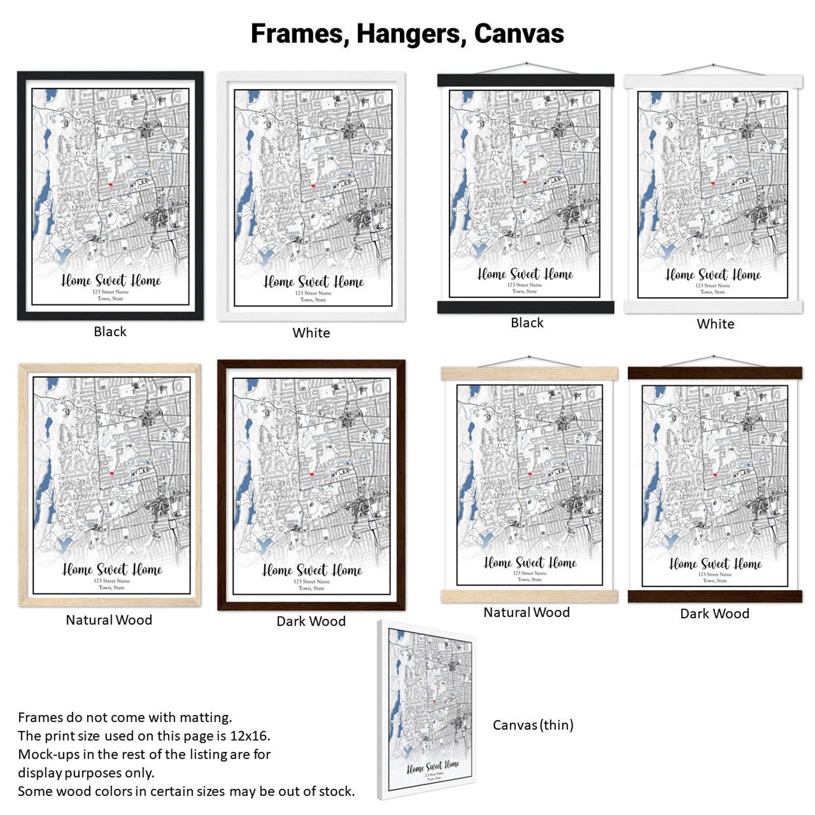 Custom Property Map, Housewarming Gift Wall Art Parcel Map Realtor Gift