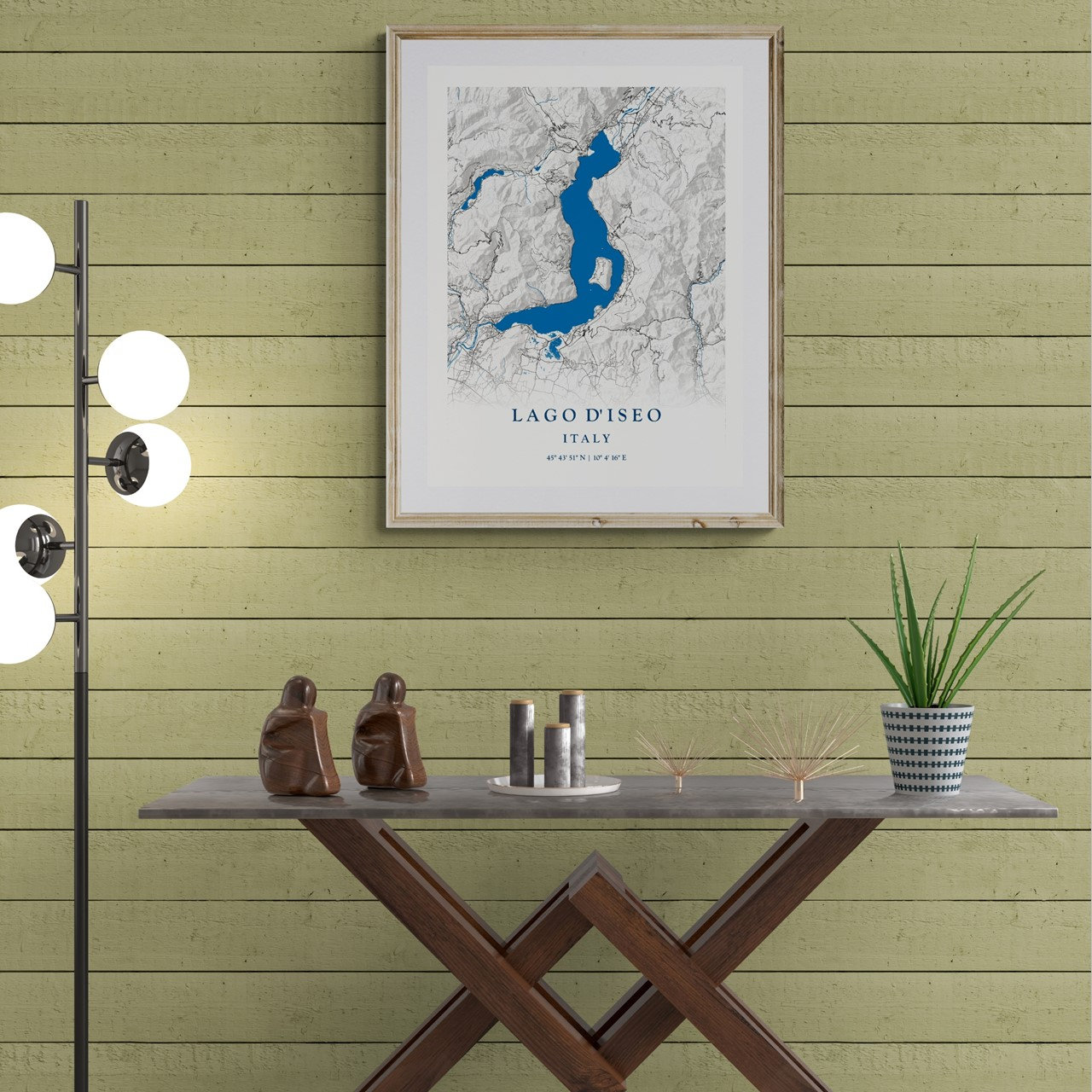 Custom Lake Map Print Lake Map Wall Art Custom Lake Decor Map of Lake