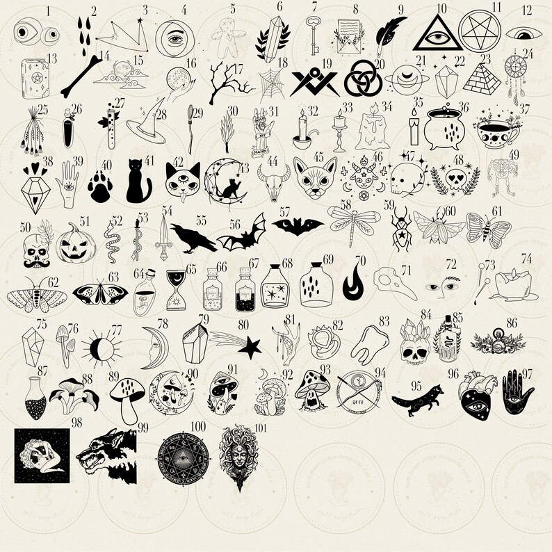 101 Witchcraft Svg Bundle Witch Svg Designs Dark Soul Svg Mystical Svg ...
