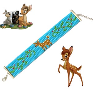 Miyuki Bracelet Bambi Handmade