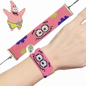 SpongeBob Patrick Handmade Miyuki Bracelet