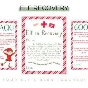 Elf Recovery Letter, Christmas Elf Rules, Elf Arrival Letter, Elf is ...