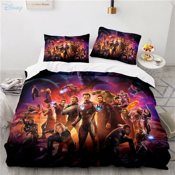 Avengers Bedding Set - Etsy