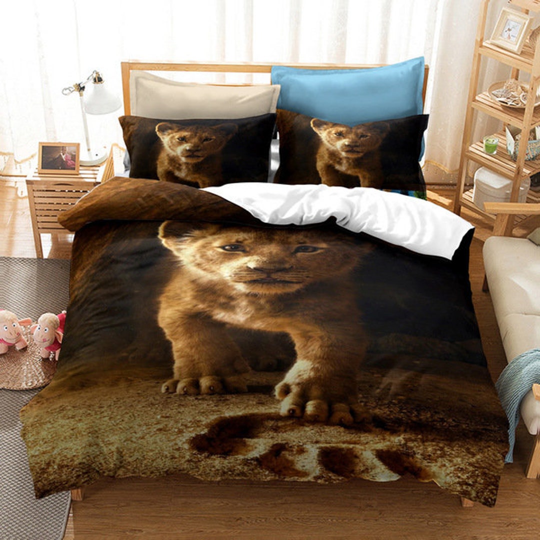 Lion King Duvet the Lion King Bedding Set Twin Queen King Etsy
