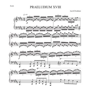 Prelude in G Sharp Minor