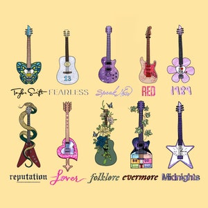 All of the Eras Tour Guitars