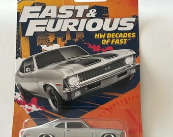 ホットウィール HW 1/64 ワイルド・スピード F&F 70 シボレー ノヴァ