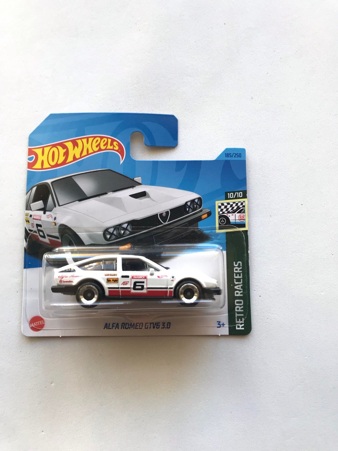 Hot Wheels Alfa Romeo GTV6 3.0 185/250 Small Card - Etsy