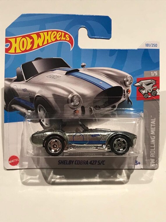 Hot Wheels Shelby Cobra 427 S/C 181/250 Small Card - Etsy