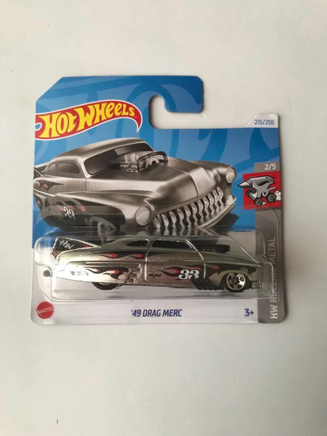 Hot Wheels 49 Drag Merc 215/250 Small Card - Etsy