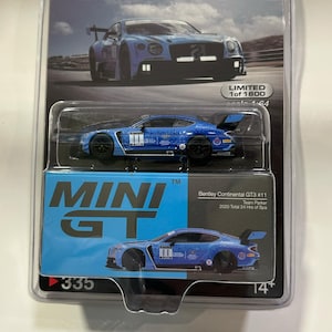 Mini GT 1/64 Bentley Continental GT3 #11 Team Parker 2020 *Total* 24H of Spa