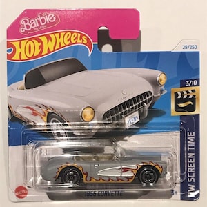 1956 Hot Wheels HW Barbie Corvette 29/250 Small Card