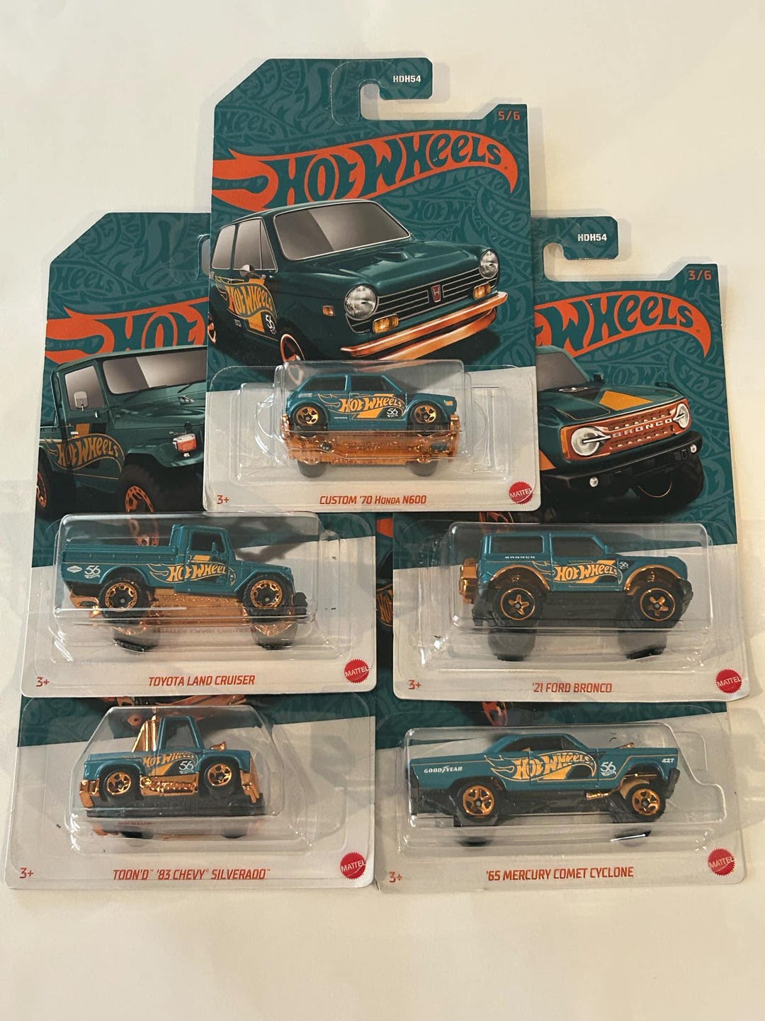 Hotwheels 1/64 Pearl & Chrome Mix of 5 Cars - Etsy