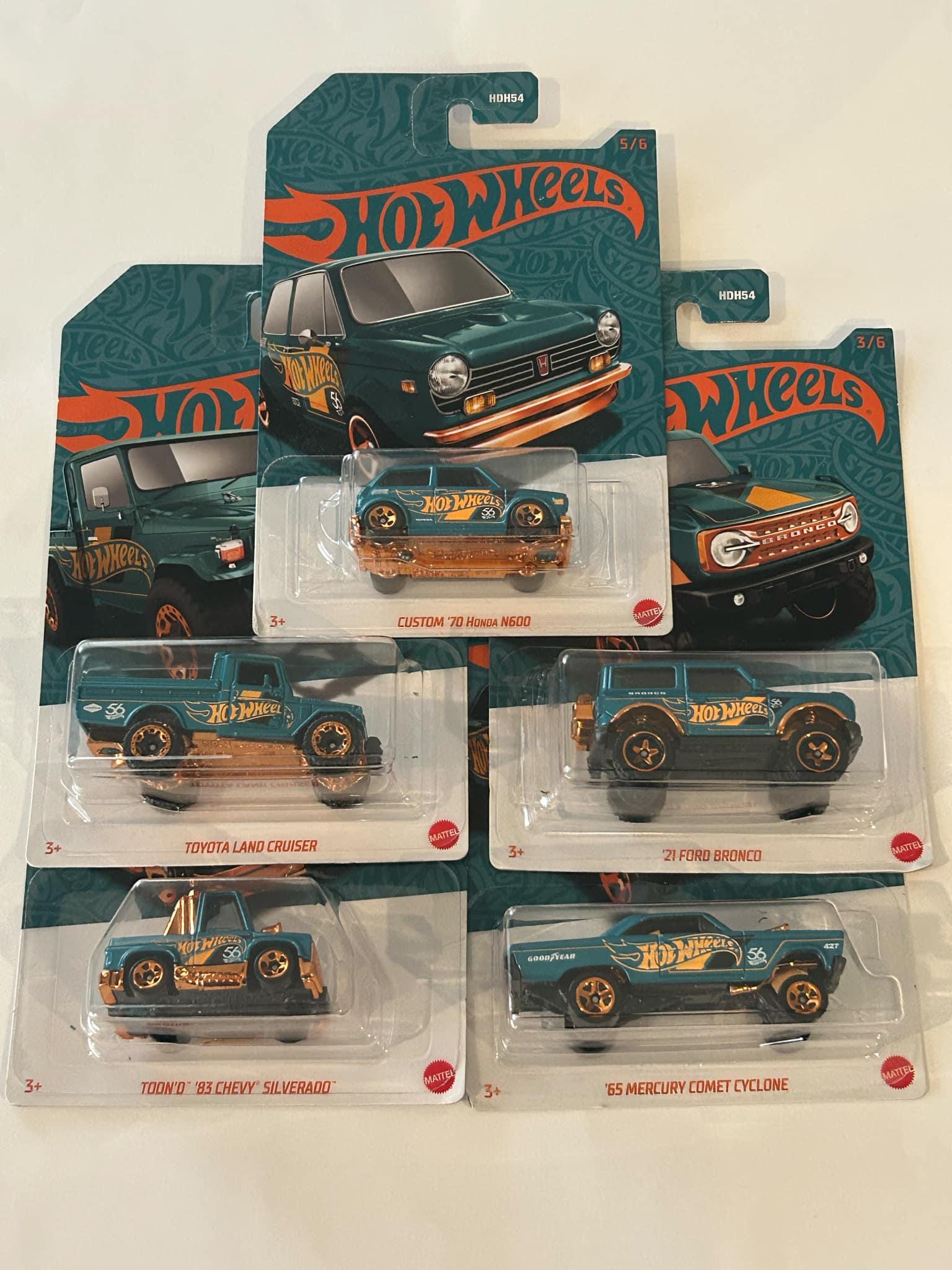 【フルセット6台】I.W. HARPER ヴィンテージカーコレクション ミニカー Amazon.com: Hot Wheels Car Culture Premium Toy Car 6-Pack, Set of