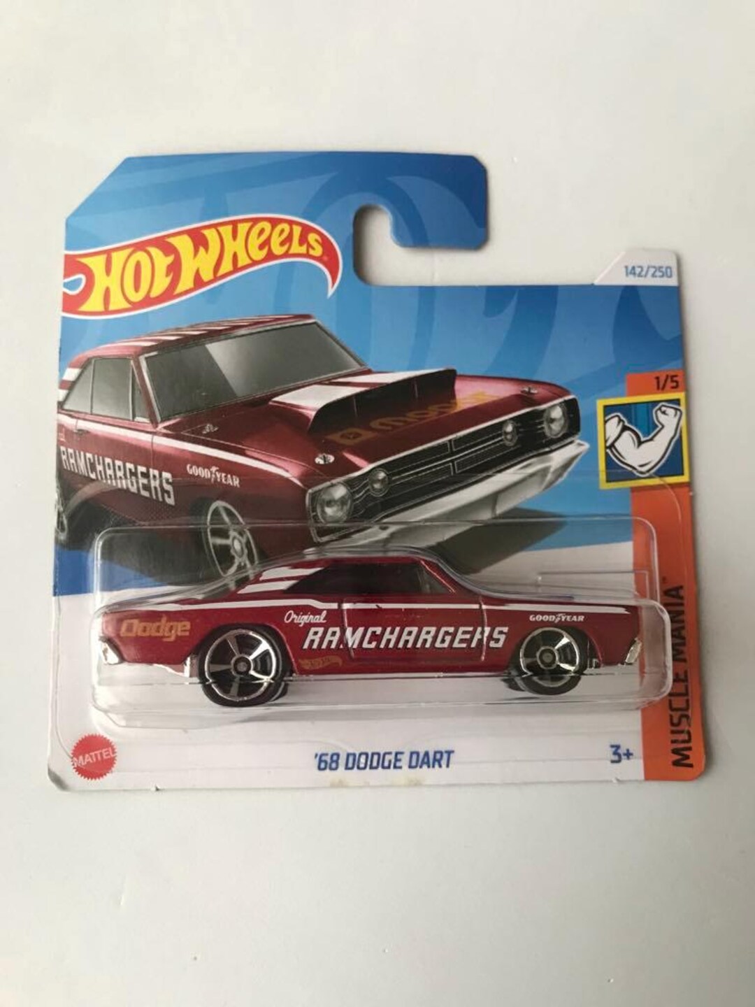 Hot Wheels 68 Dodge Dart 142/250 Small Card - Etsy