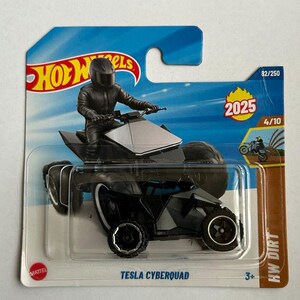Hot Wheels Tesla Cyberquad 82/250 Kleine Karte