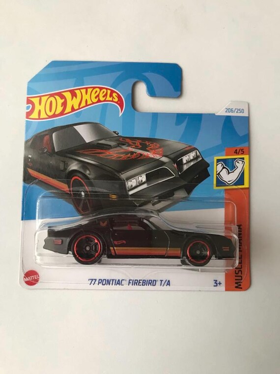 Hot Wheels Pontiac Firebird T/A 206/250 Small Card - Etsy