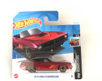 Hot Wheels HW 70 Plymouth Barracuda 20/250 Small Card