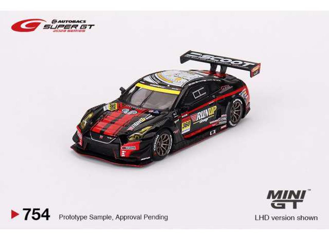 Mini Gt 1/64 2023 Nissan GTR (35) Nismo GT3 #360 Runup Rivaux