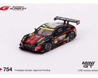 Mini Gt 1/64 2023 Nissan GTR (35) Nismo GT3 #360 Runup Rivaux