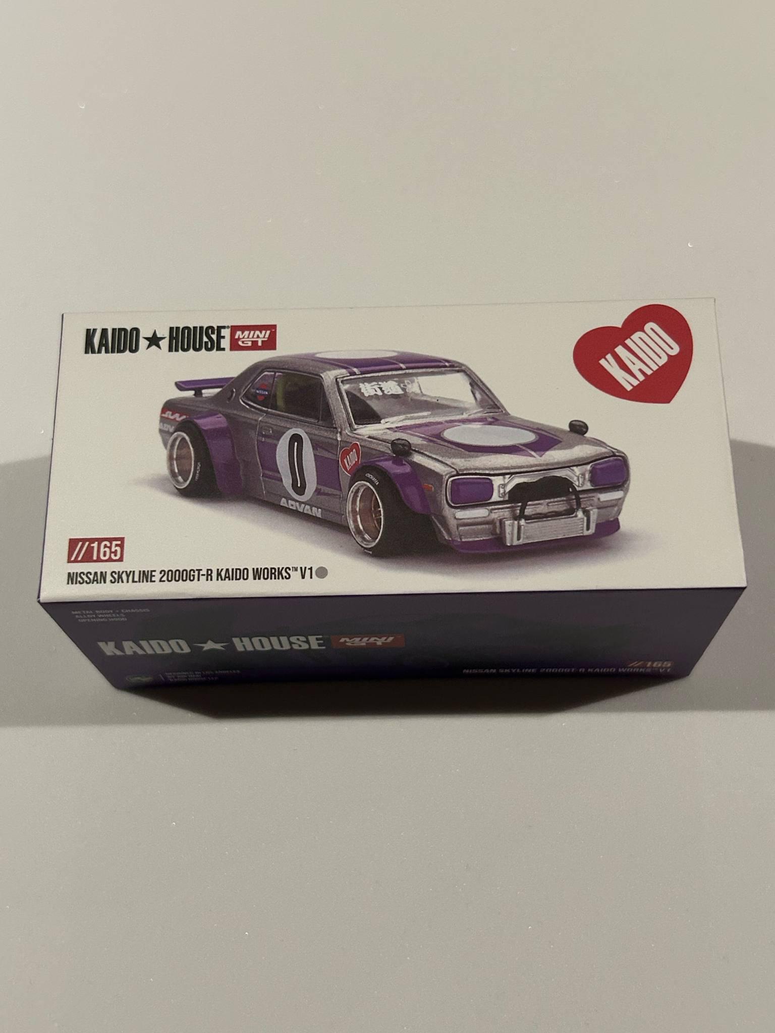 1/64 1969 Nissan Skyline 2000 GT-R (KPGC10) Kaido Works V1, Silver