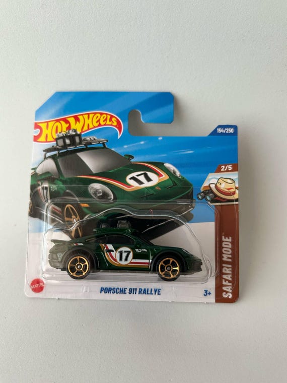 Hot Wheels HW Porsche 911 Rallye 154/250 Small Card - Etsy