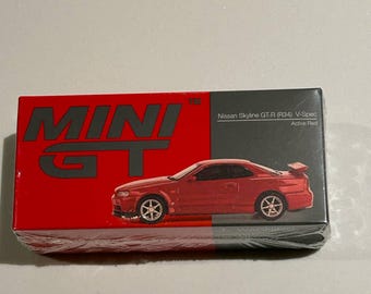 Kaido House Minigt 1:64 Nissan Skyline GT-R (R34) V2 Aero
