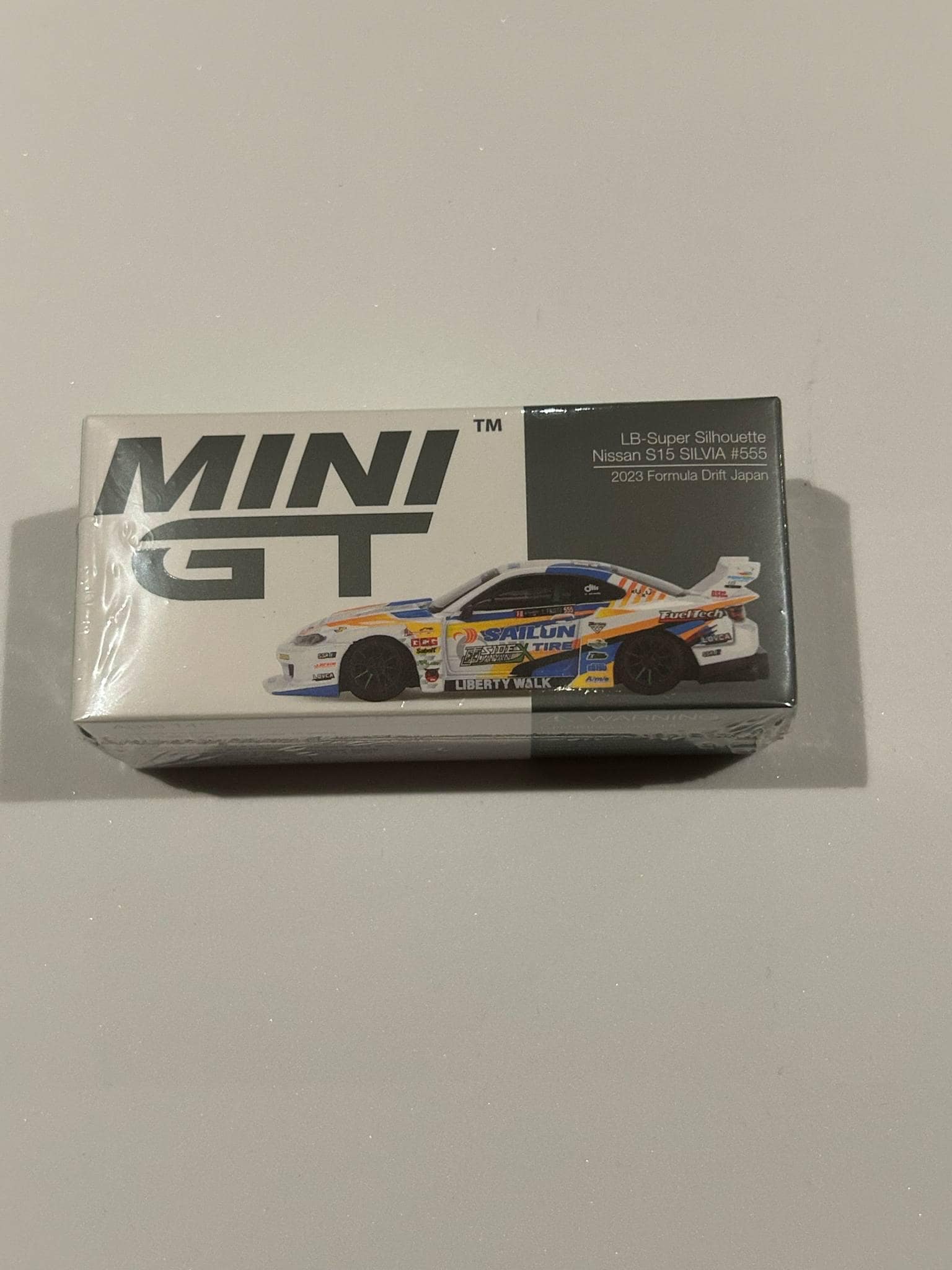 Mini GT 1/64 2023 日産 シルビア S15 LB-スーパーシルエット #555