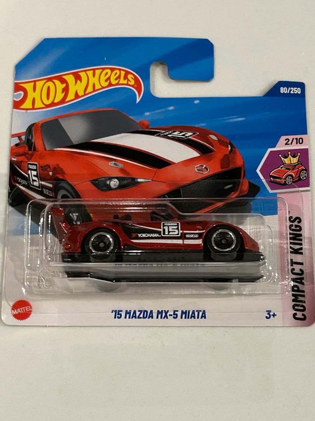 Hot Wheels HW 15 Mazda MX-5 Miata 80/250 Small Card - Etsy
