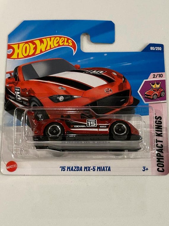 Hot Wheels HW 15 Mazda MX-5 Miata 80/250 Small Card - Etsy