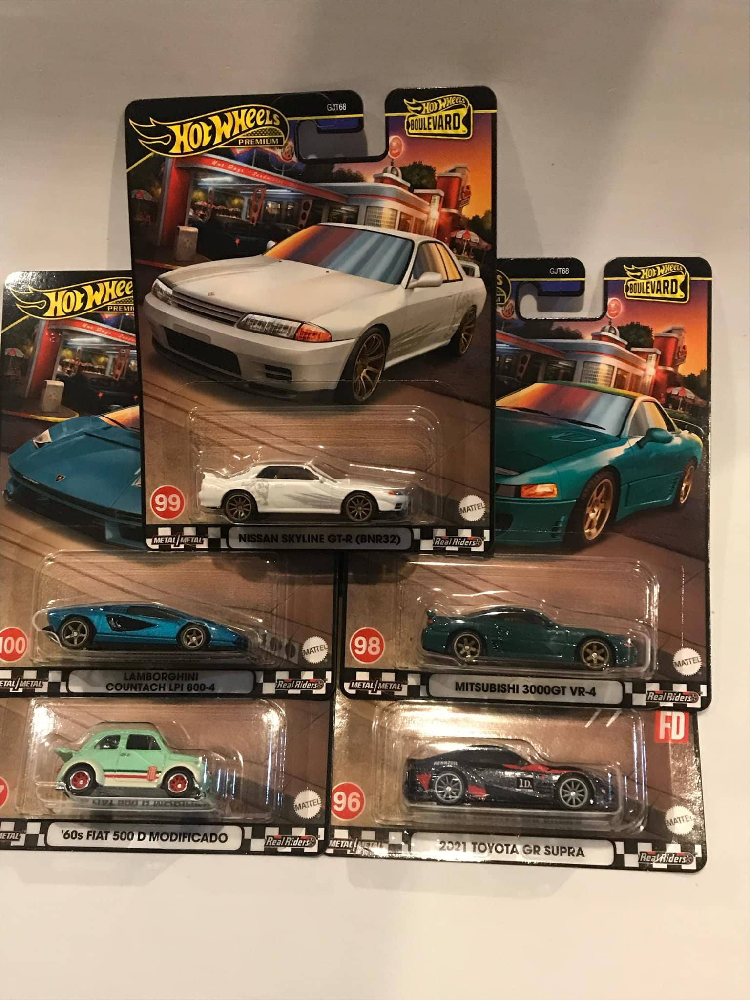 ホットウィール HW 1/64 ブルバード 5台セット ホットウィール HW