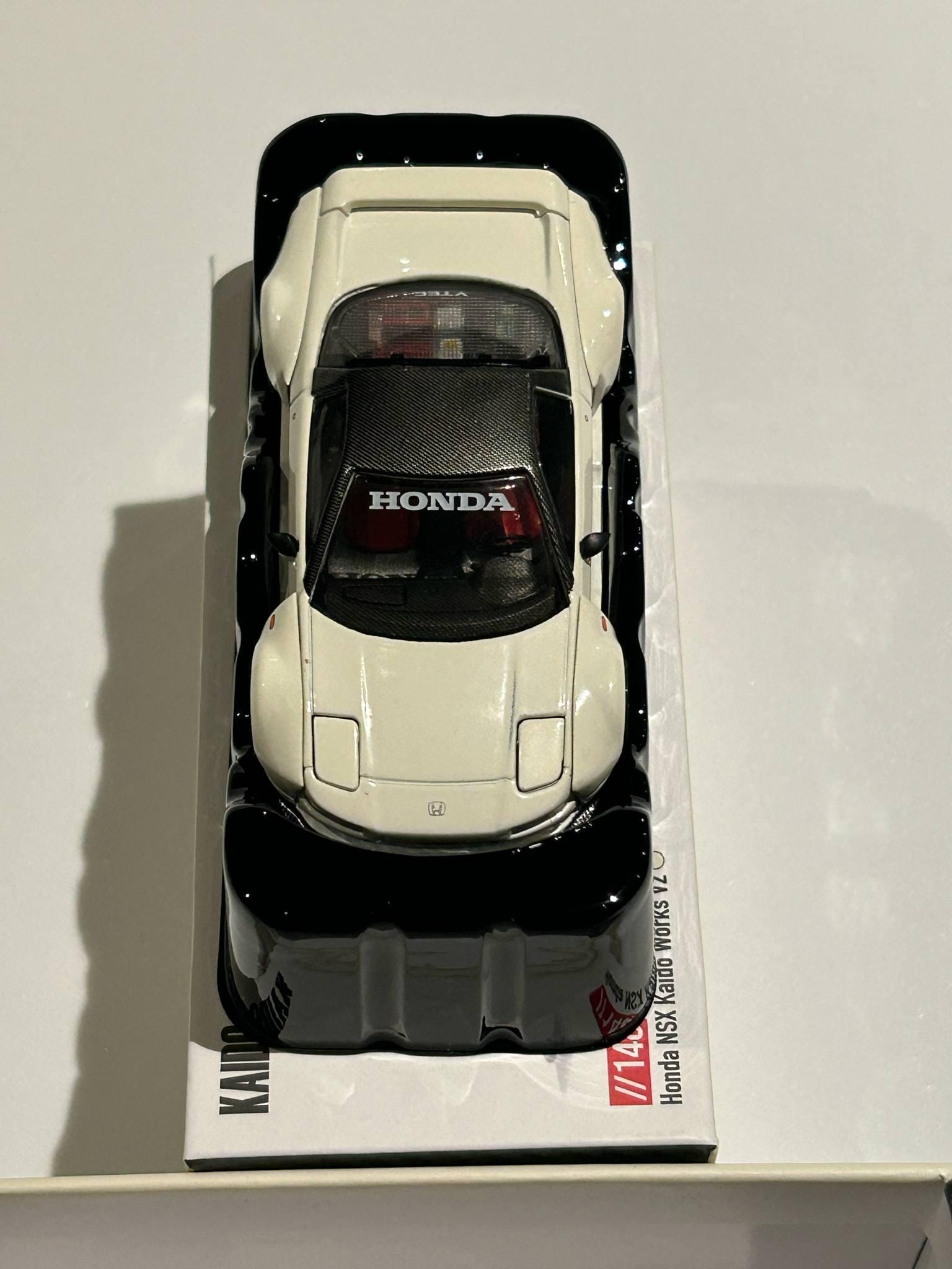 Mini GT 1/64 1990 Honda NSX (NA1) Kaido Works V2, White Mini Gt