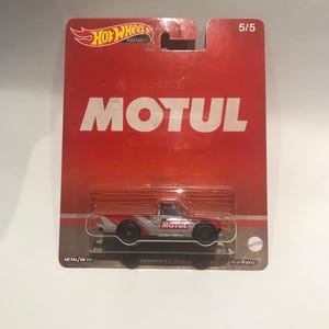 ホットウィール ダットサン 620 日産ピックアップ - オレンジと