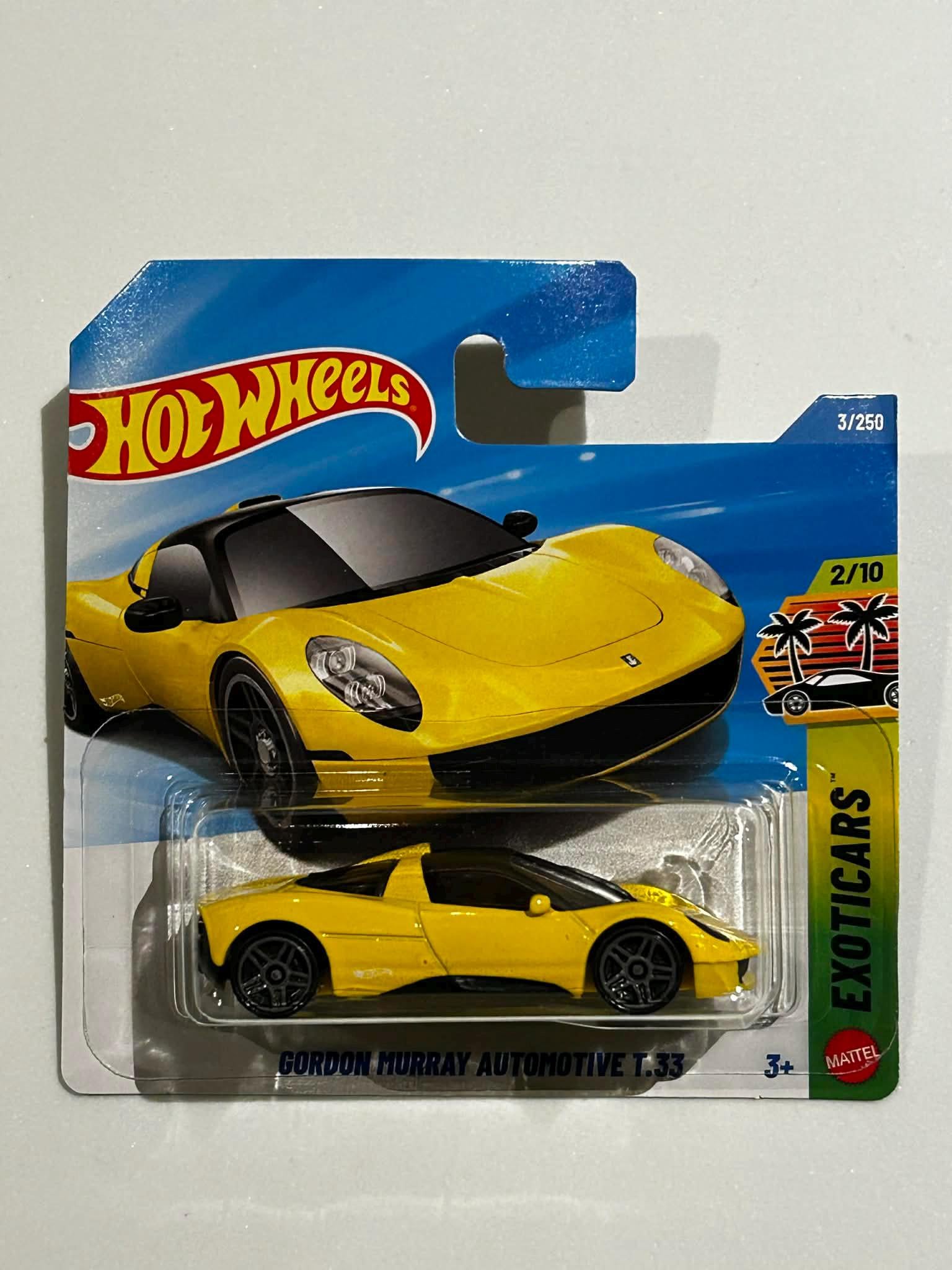 Hot Wheels Gordon Murray Automotive T 33 3/250 Small Card - Etsy